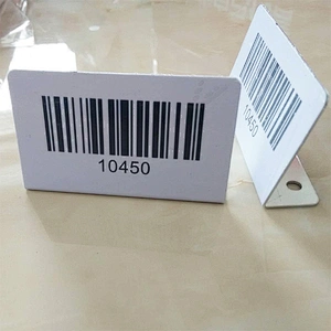 making complete print laser aluminum stainless metal packaging tag printer barcode label samples bar code sticker