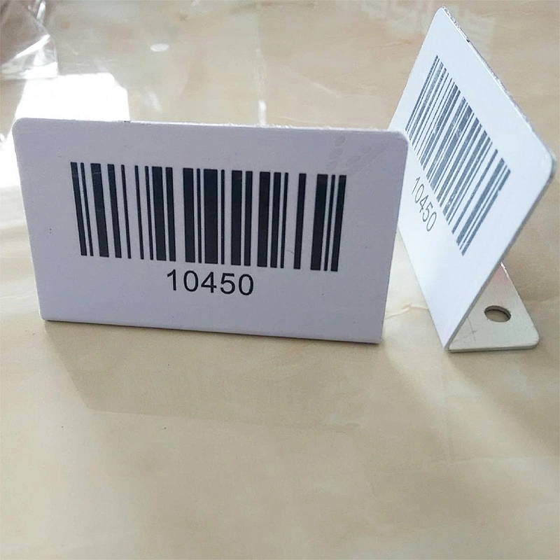 making complete print laser aluminum stainless metal packaging tag printer barcode label samples bar code sticker