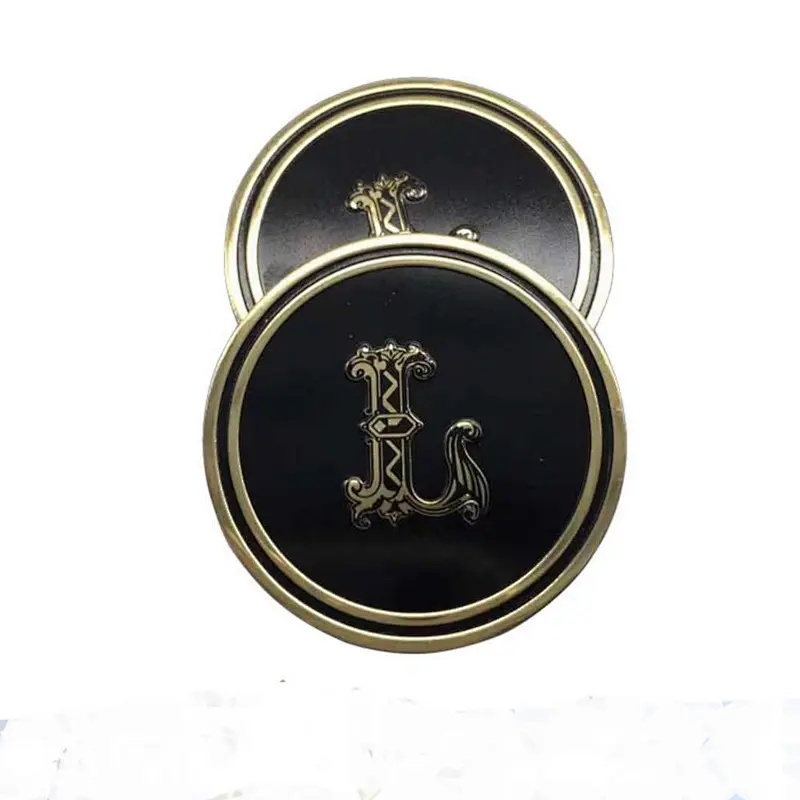 2020 custom free sample for perfume bottles metal labels/stickers