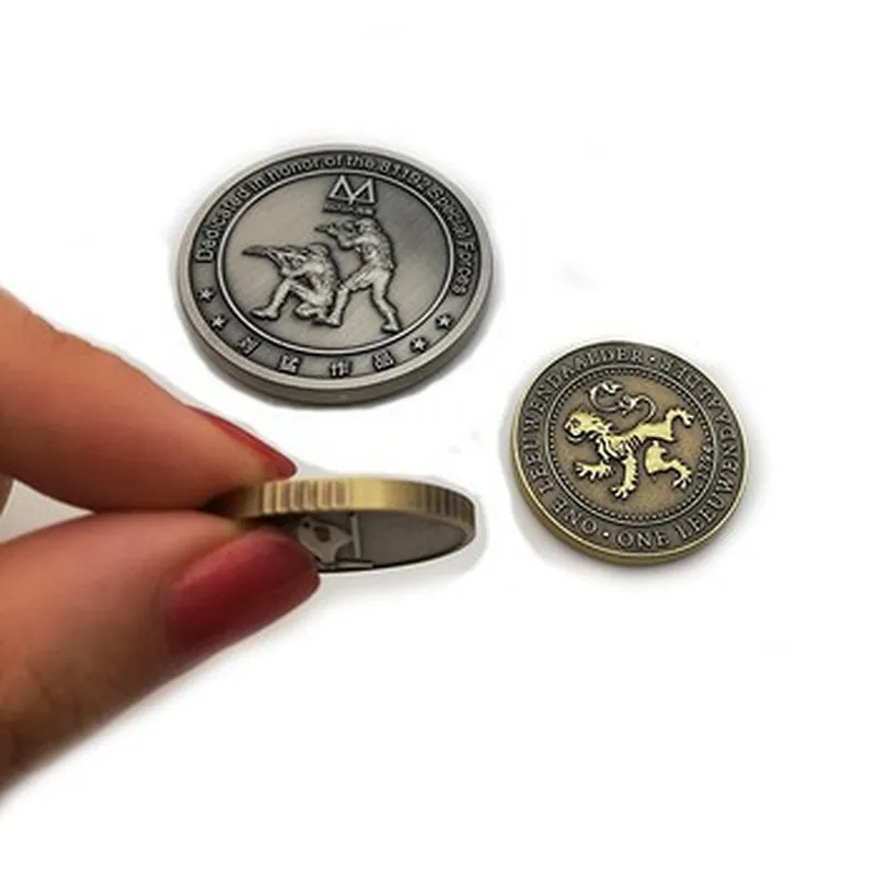Custom blank vintage custom engraved commemorative copper COINS as souvenirs/gifts