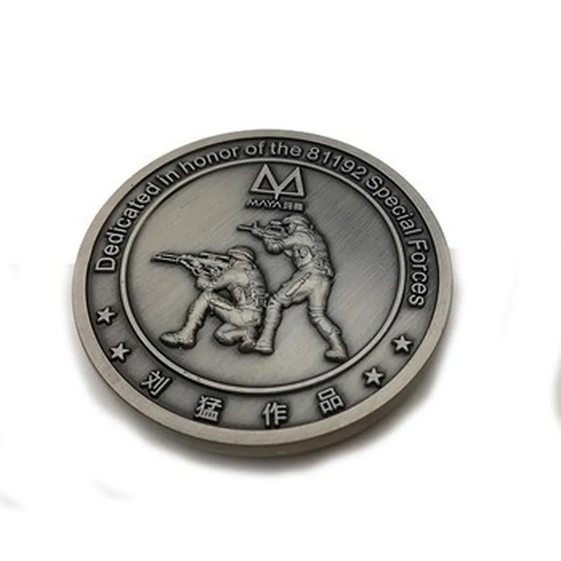 Custom blank vintage custom engraved commemorative copper COINS as souvenirs/gifts