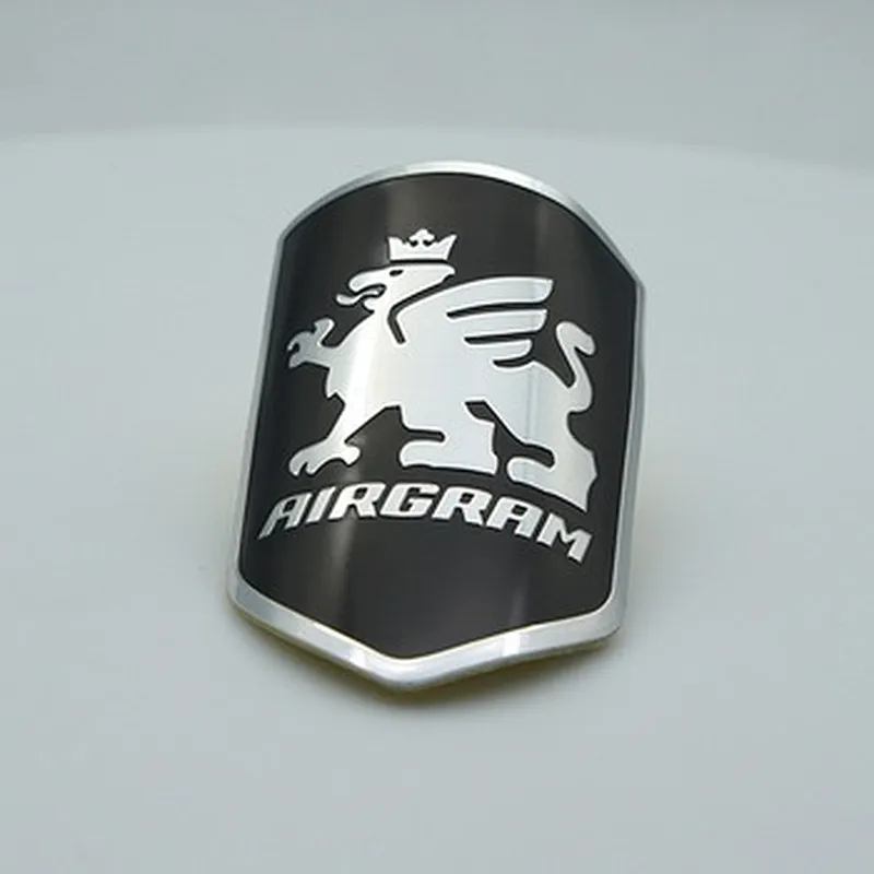 Professional Custom Top Quality  logo plate 3M Adhesive 3d machine embosed metal sticker for bicycle