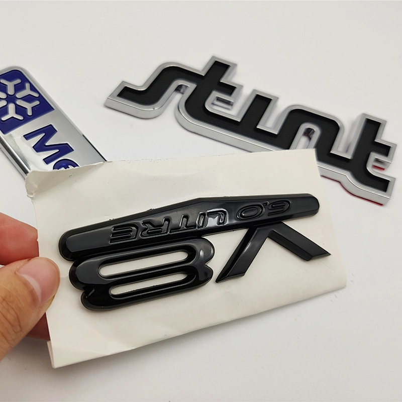 clear plastic car label sticker printing abs plastic label for custom stickers