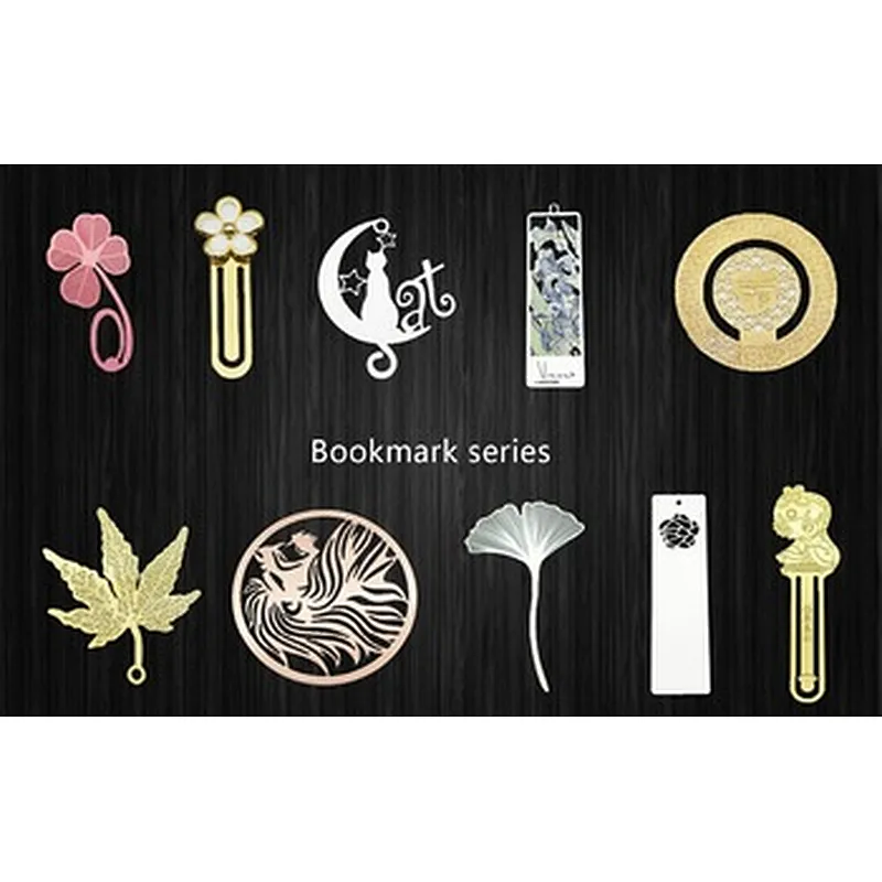 Promotion personality high quality individual metal bookmark custom Metal Bookmark For Gifts