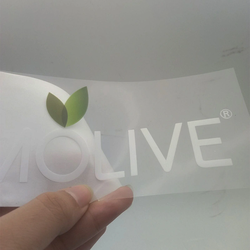 custom printer dry transfer vinyl die cut logo stickers from China ...