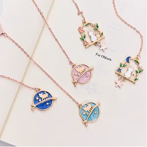 metal pendant minimalist luxury bookmark