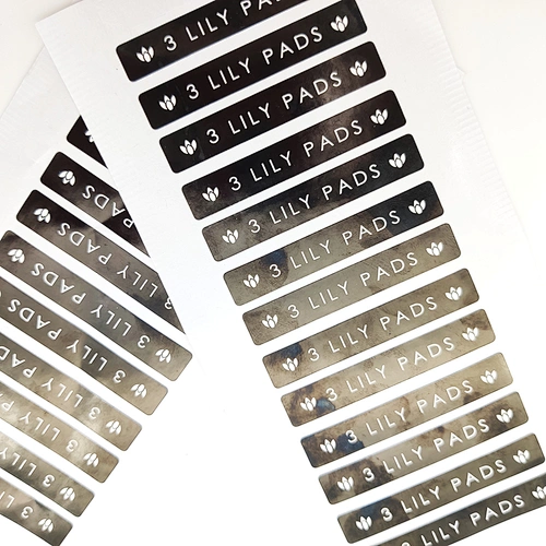 Custom 3d printing product seal vynil/pvc logo removable label stickers