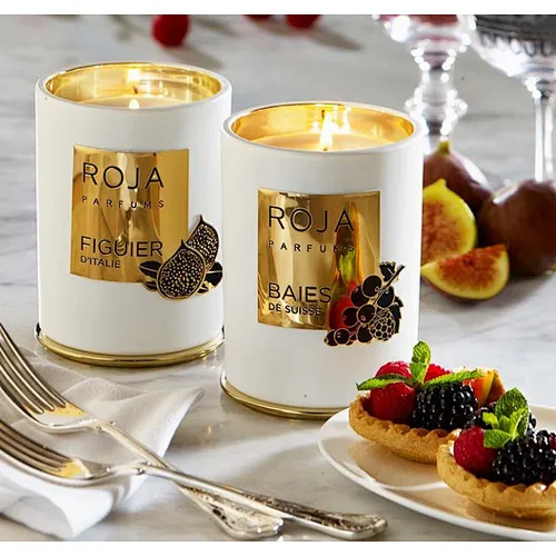 Wholesale Personality Custom Made 3M Adhesive Sticker Metal Perfume Candle jar Label for glass jar