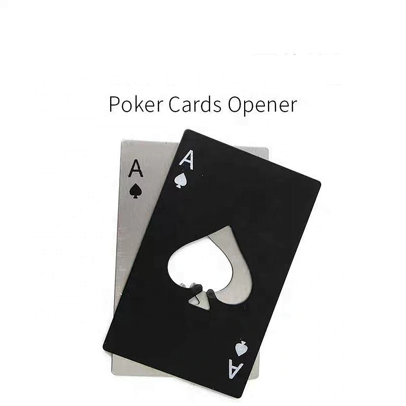 2020 custom  souvenir gift Metal card/ stainless steel card bottle opener for bar/home