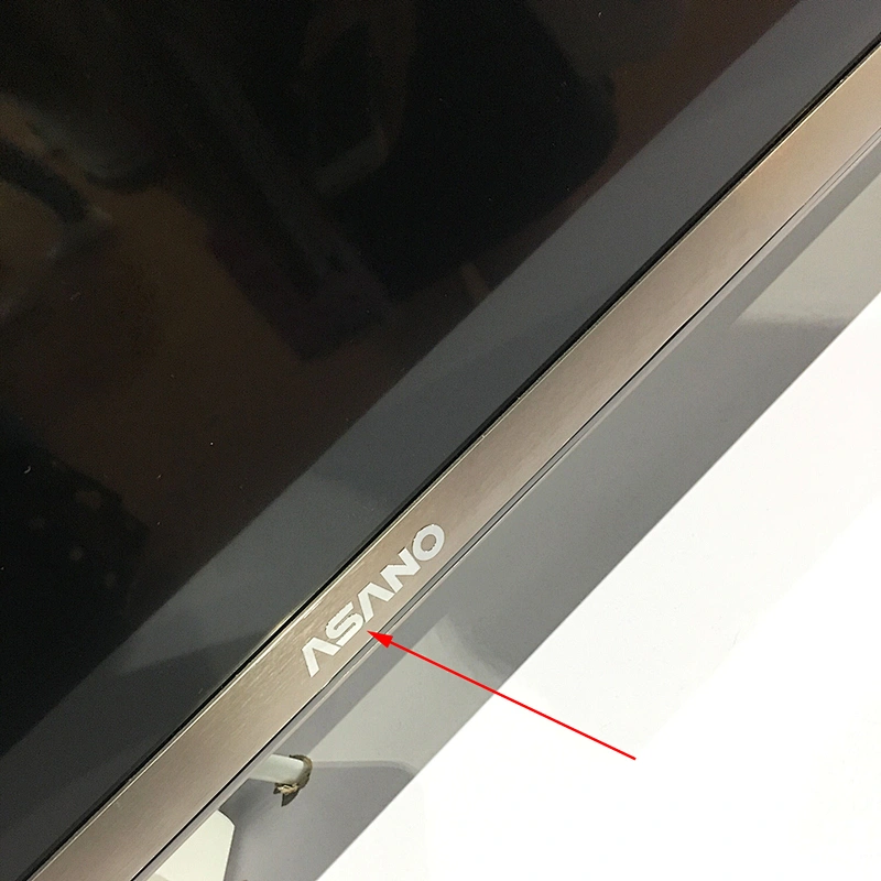 Wholesale custom chrome nickel label for laptop computer