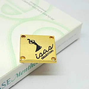 custom wedding souvenirs guests gifts gold name clips metal logo emblem badge pins