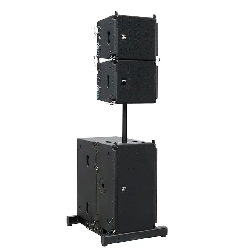 professional audio ZSOUND passive single 10inch mini line array speaker ...