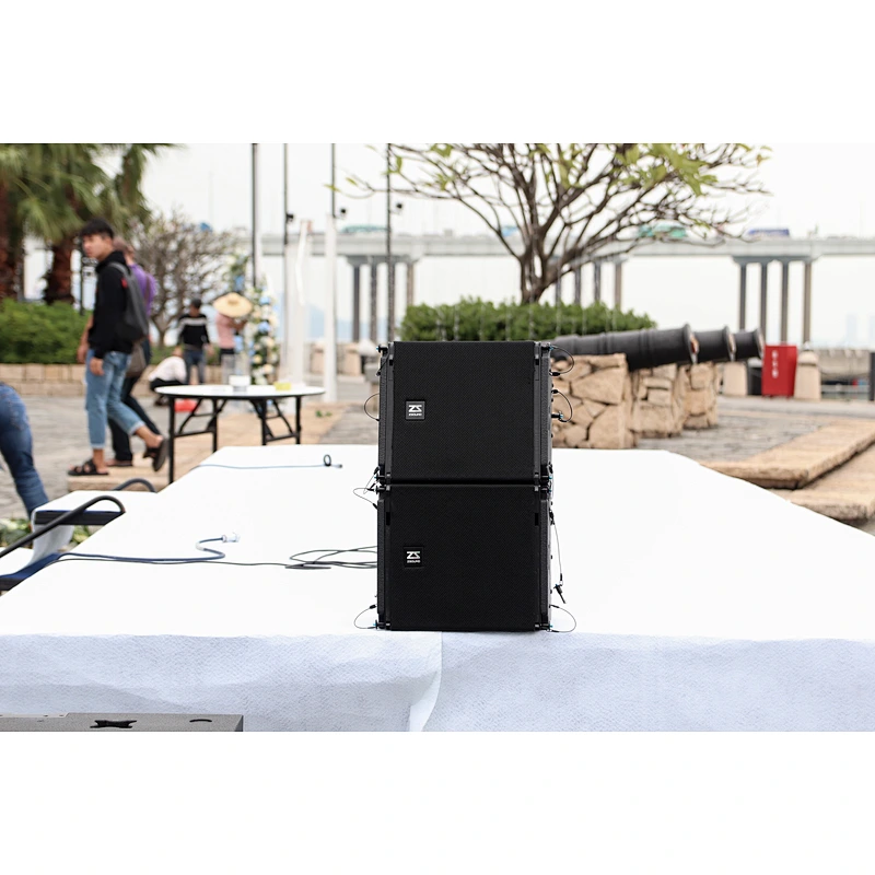 professional audio ZSOUND passive single 10inch mini line array speaker ...