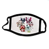 orange fashion cotton mask
