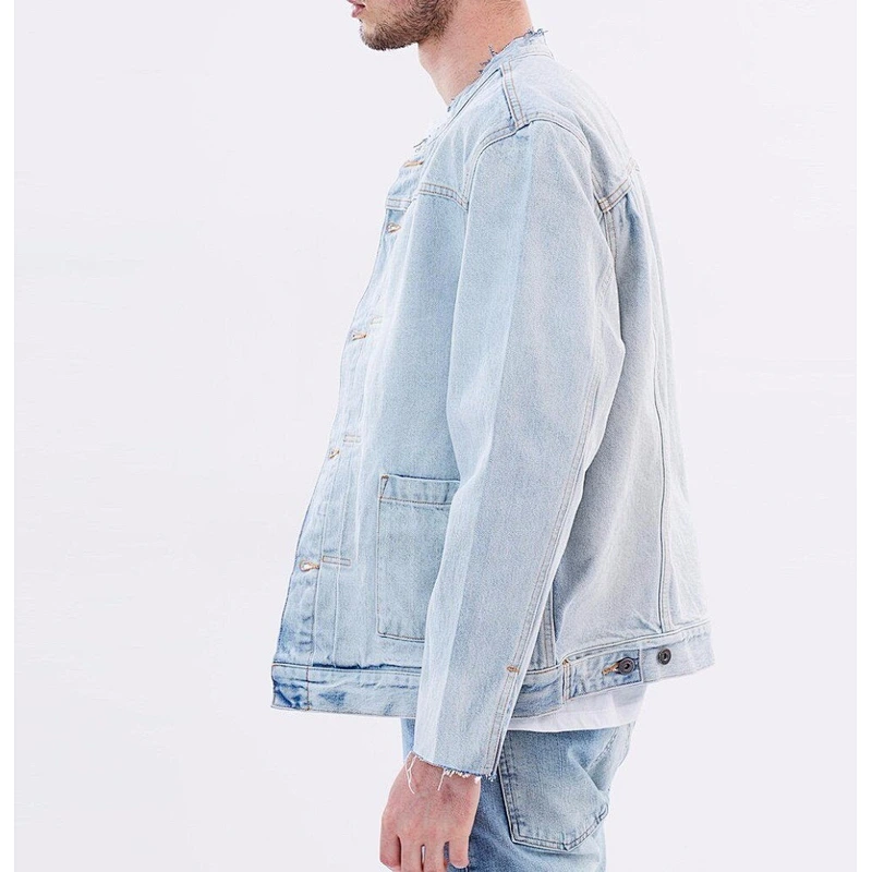 new style boys plus size jean wholesale denim jacket