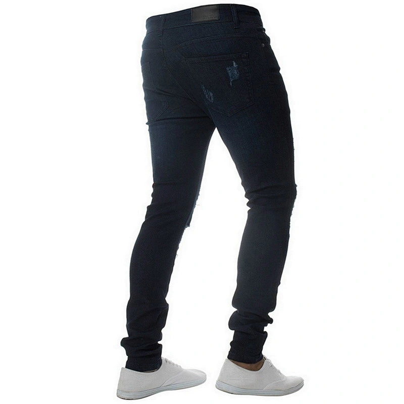 new fashion jean man brand black jeans pants