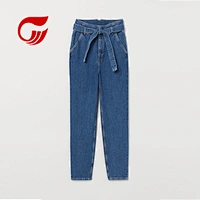 washed blue soft women jeans