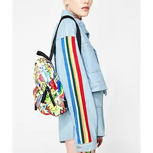fashion stripes ladi jeans jacket coat