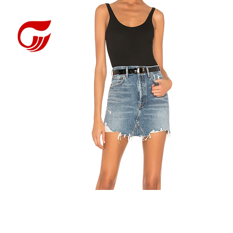 new style sexy girl mini jean skirts