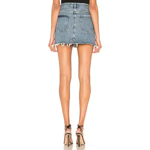 new style sexy girl mini jean skirts