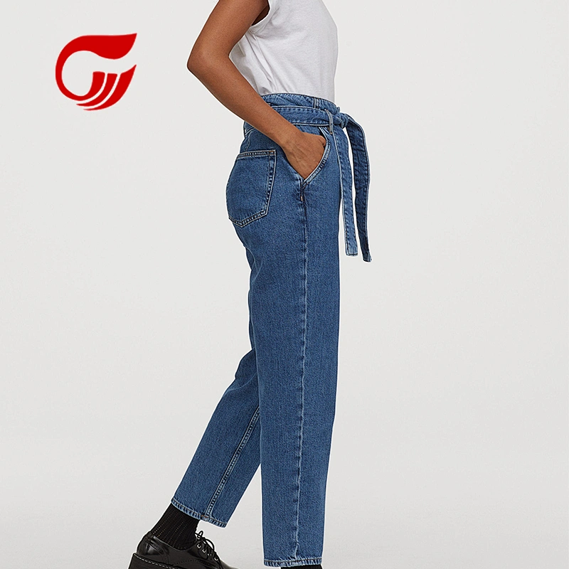 washed blue soft women jeans