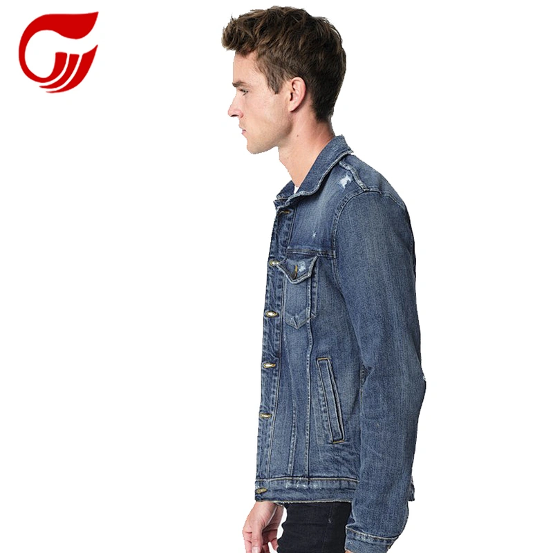 men denim blue wholesale jacket fashion trends ins styles