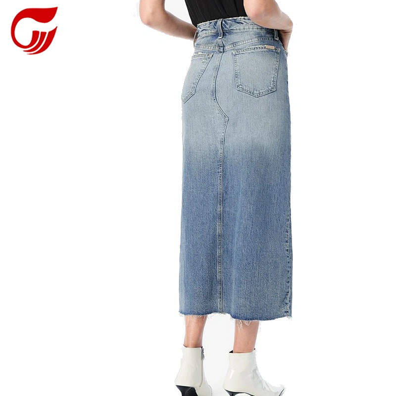 women long skirt jean