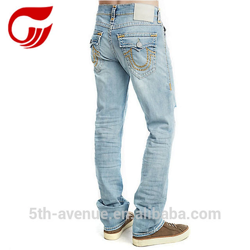 men rock revival damaged jeans for men wearing tight jeans