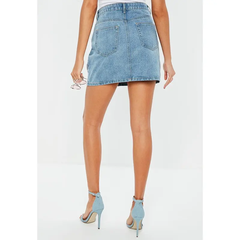 fashion super mini tight jean skirt