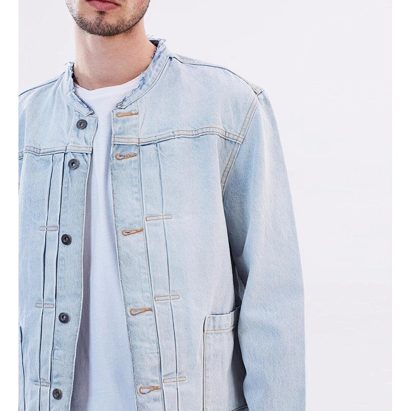 new style boys plus size jean wholesale denim jacket
