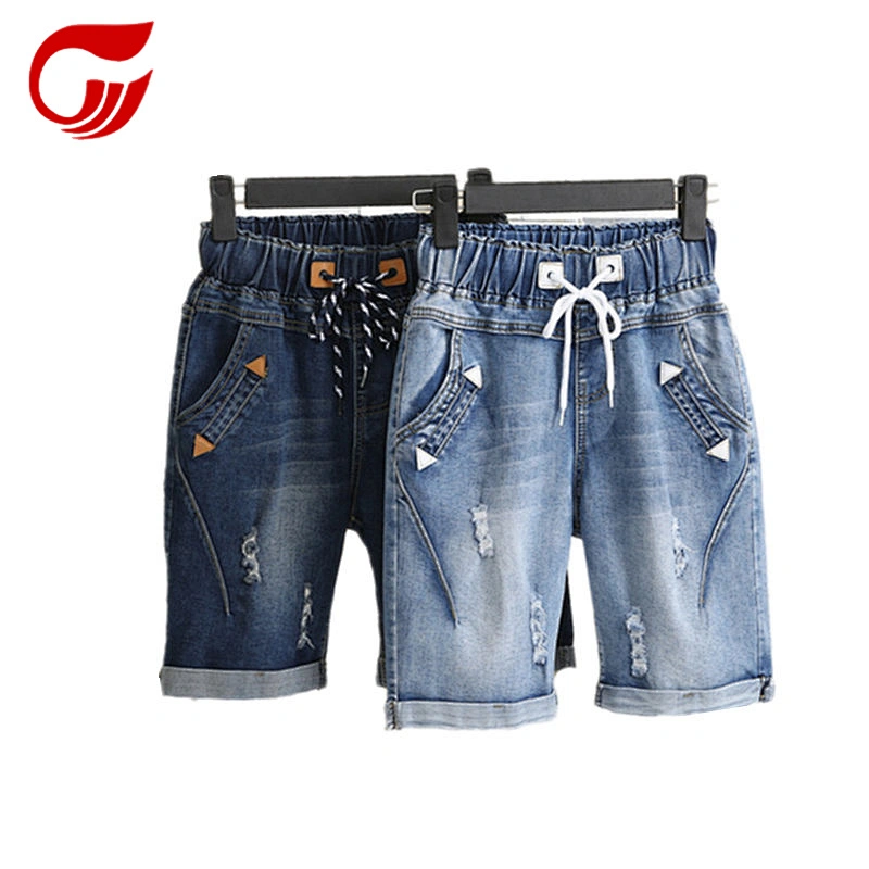 Summer Ripped Jeans Short Pants For Boy