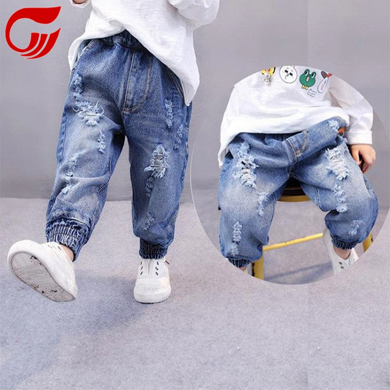 Hot-sale new style soft and comfortable cute 5 year kids jeans