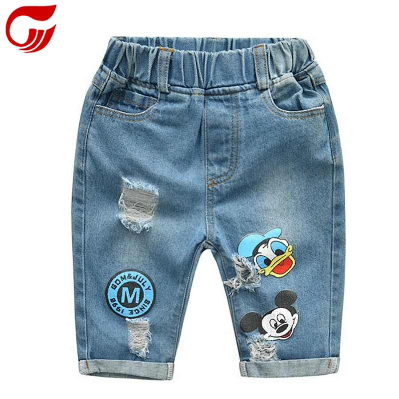 2019 New Style Fashion Hole Pants Baby For Boy
