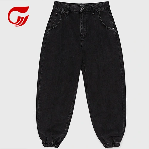 Elesticated slouchy trousers for women