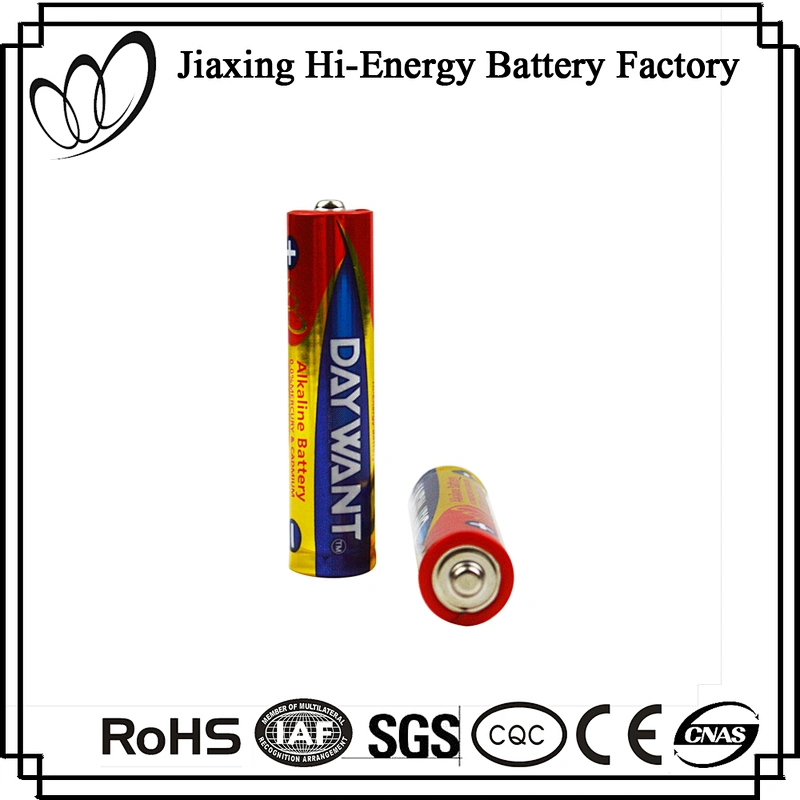 Cheap AAA Aluminum Foil Jacket LR03 AM4 Alkaline Dry Battery