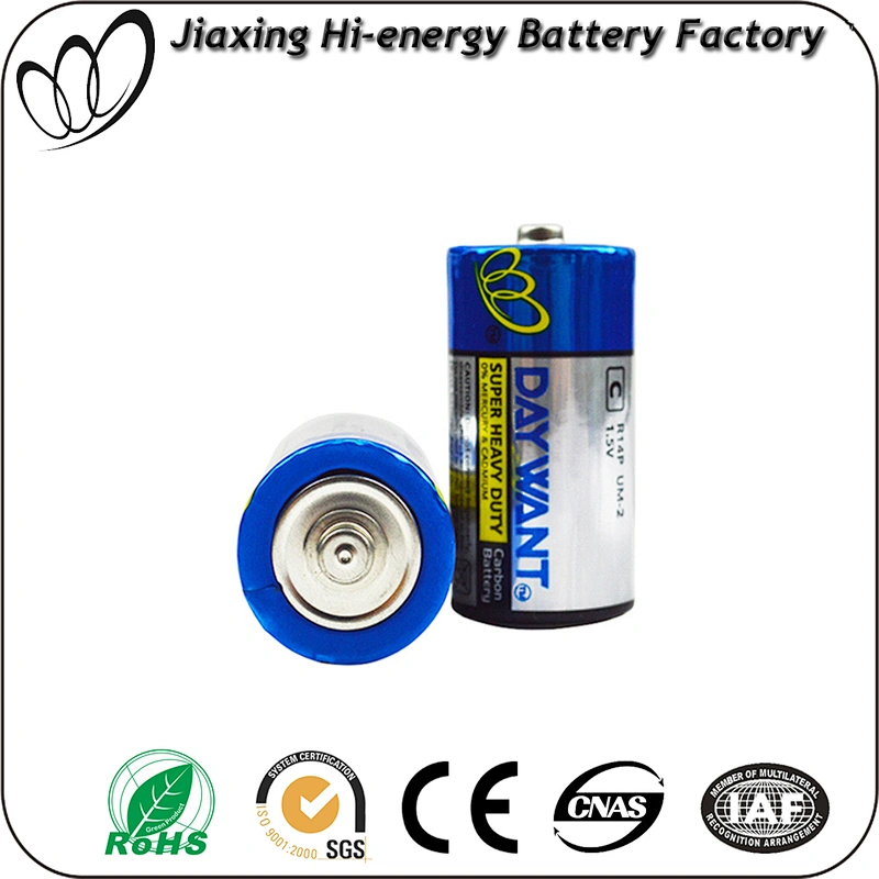 Super Heavy duty battery Size C R14 um2 batteries