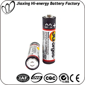 High capacity pvc jacket size AA 1.5V r6p battery
