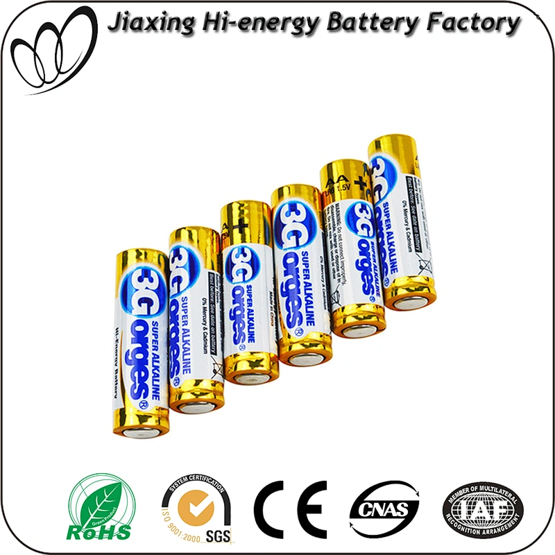 Quality certification with 1.5v lr6 alkaline battery for sale