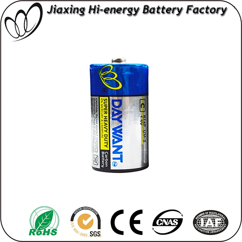 Super Heavy duty battery Size C R14 um2 batteries