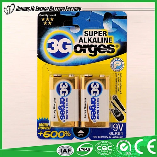 Fashion Designer Made In China Dry Battery Backup Battery 9V