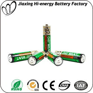 Factory price 1.5v aaa r03 size um4 carbon battery 2 or 4pcs/pack