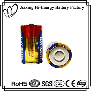 Top Quality LR20 Aluminum Foil Jacket D Alkaline Battery
