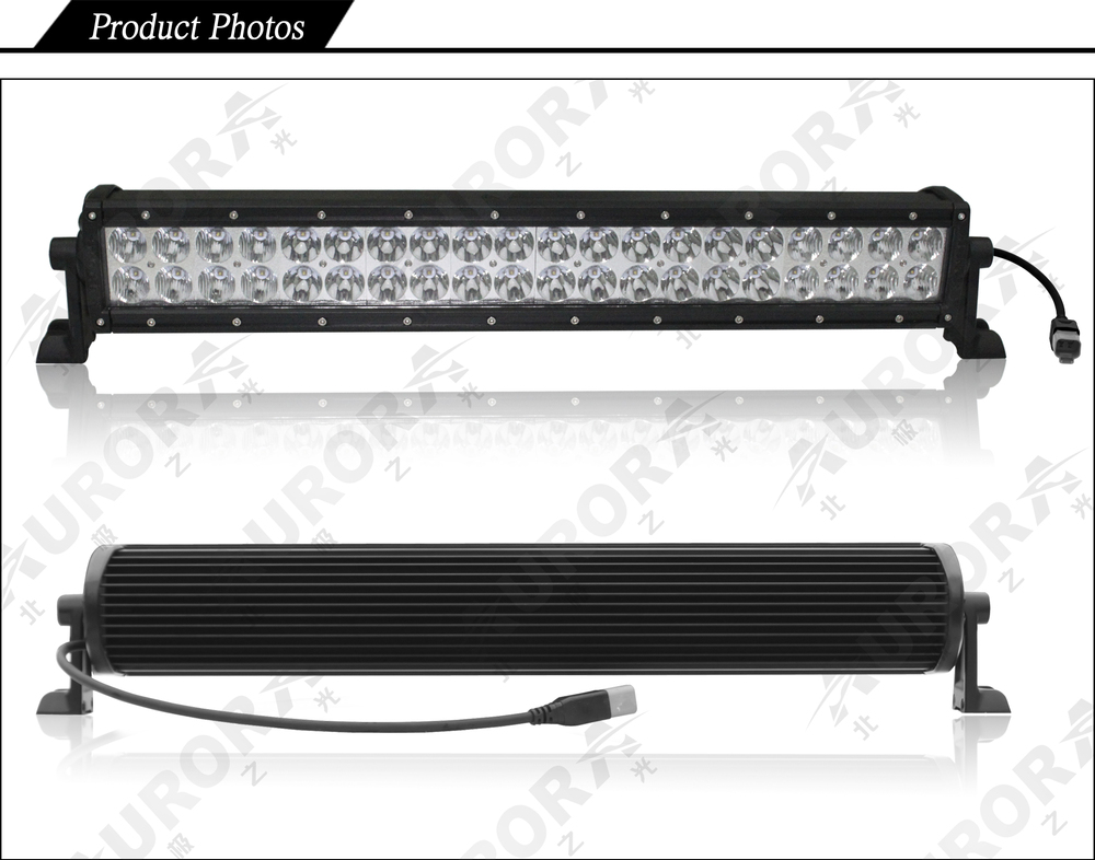 AURORA 250W 50inch dual row curved Offroad led light bar