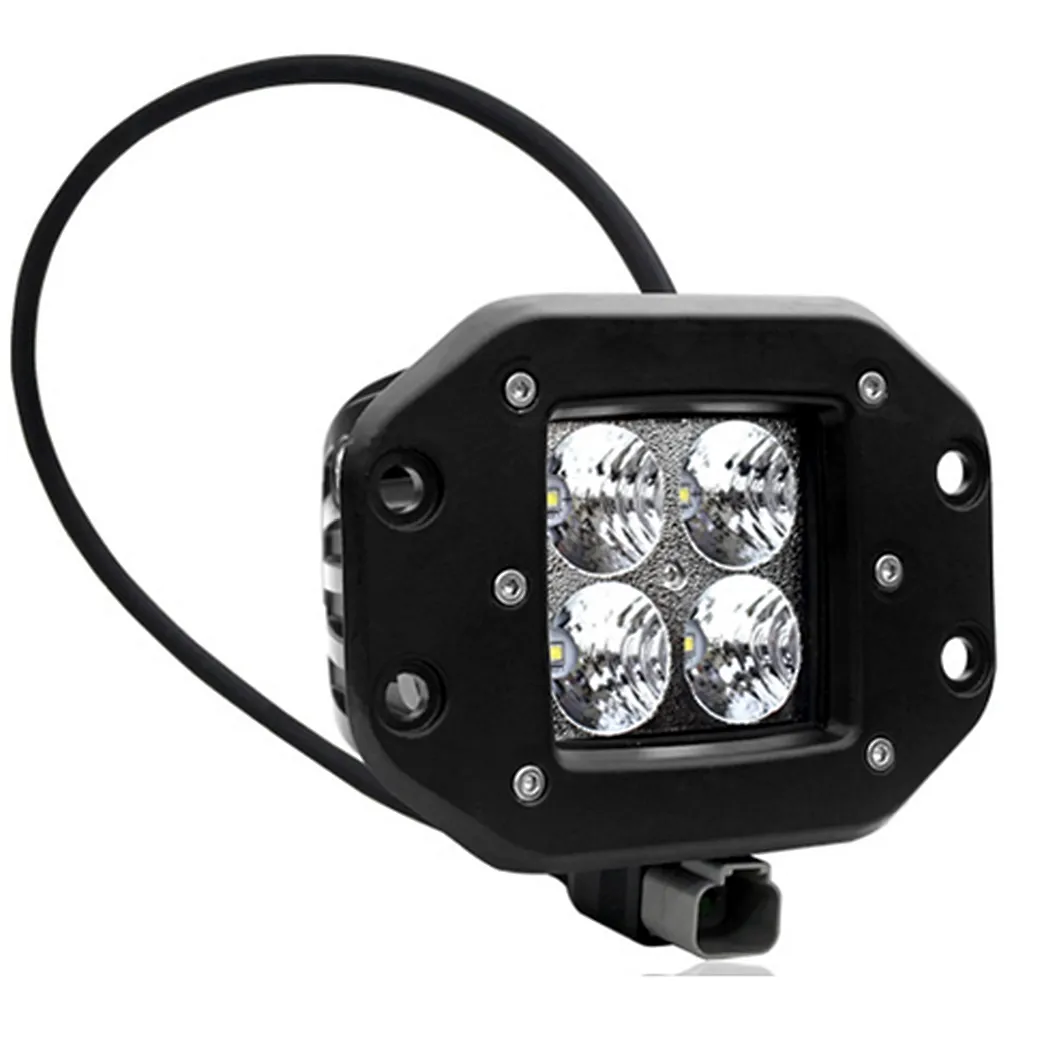 Super Bright Offroad Parts Flush Mount 40W Led Work Truck Light