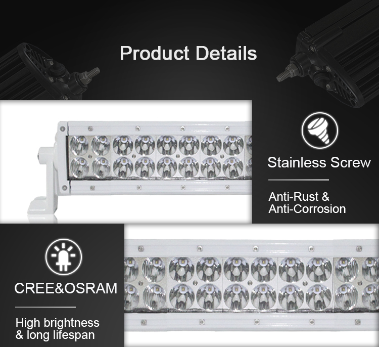 Aurora autolighting system iP69K waterproof off road white marine led lights