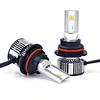 Aurora 制造商 1+1 设计 OEM ODM H/L 光束图案 F2 H4 9007 ZES 芯片 5700K 内置驱动器汽车 LED 头灯灯泡