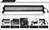 curved off road led light bar