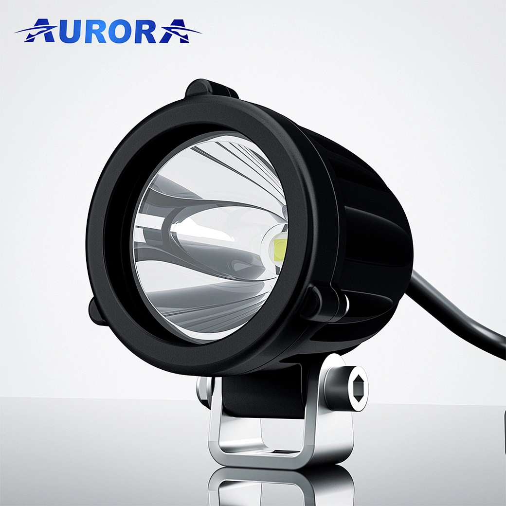 Aurora 2inch 10w Spot Round LED Motorcycle light Pod spots Light for motorcycle