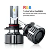 汽车灯 汽车头灯 RGB 风扇 LED 头灯灯泡