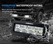 single row pod work light